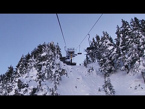 Stevens Pass | 7th Heaven | Ride up + Ski down Cloud 9