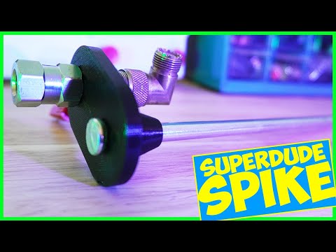 Build your own Super Dude Spike - Antenna Mounting Solution