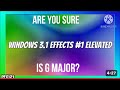 LVOJ2023 4 4 Are You Sure Windows 3 1 Effects 1 Elevated RQ Is G Major