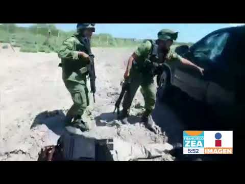 Soldado graba enfrentamiento en Tamaulipas | Noticias con Francisco Zea