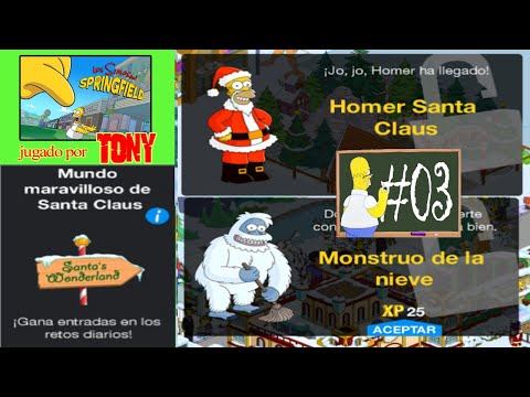 Los Simpson Springfield "MundoMaravilloso'20: Cap. 3 - Homer Santa Claus" por Tony