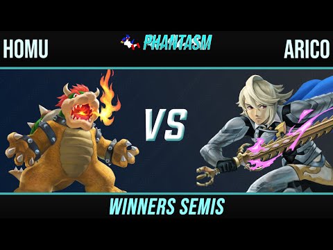 Homu (Bowser) vs EGL | arico (Corrin, Mii Brawler) - Phantasm 52 Winners Semis