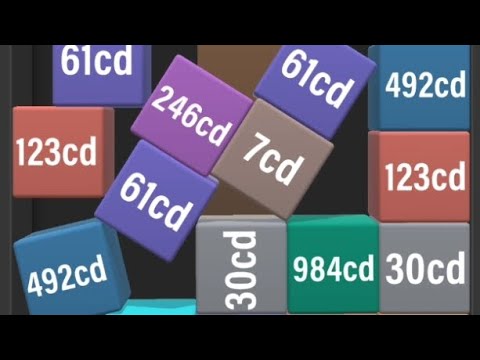 World record highest level score in drop block 3d android iOS puzzle games #2048 #2248 #beautful 
