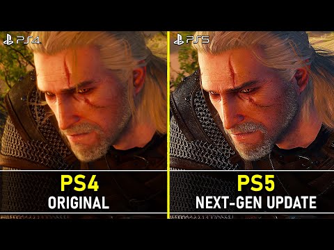 The Witcher 3 Next-Gen Update | PS4 vs PS5 | Graphics Comparison