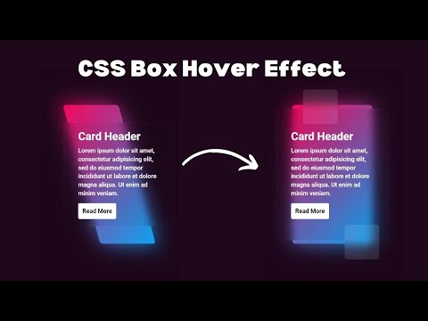 Creative Box Hover Effect In Html Css With Source Code Box With Hover Effect Css Source Coder