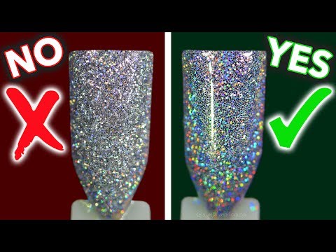 Glitter Nails You've Been Doing WRONG! How to Apply Loose Glitter