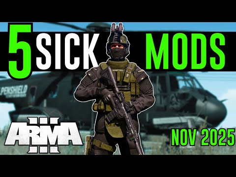 Arma 3 Mods - Top 5 NEW Amazing GEAR & WEAPON Mods To Use In November 2025