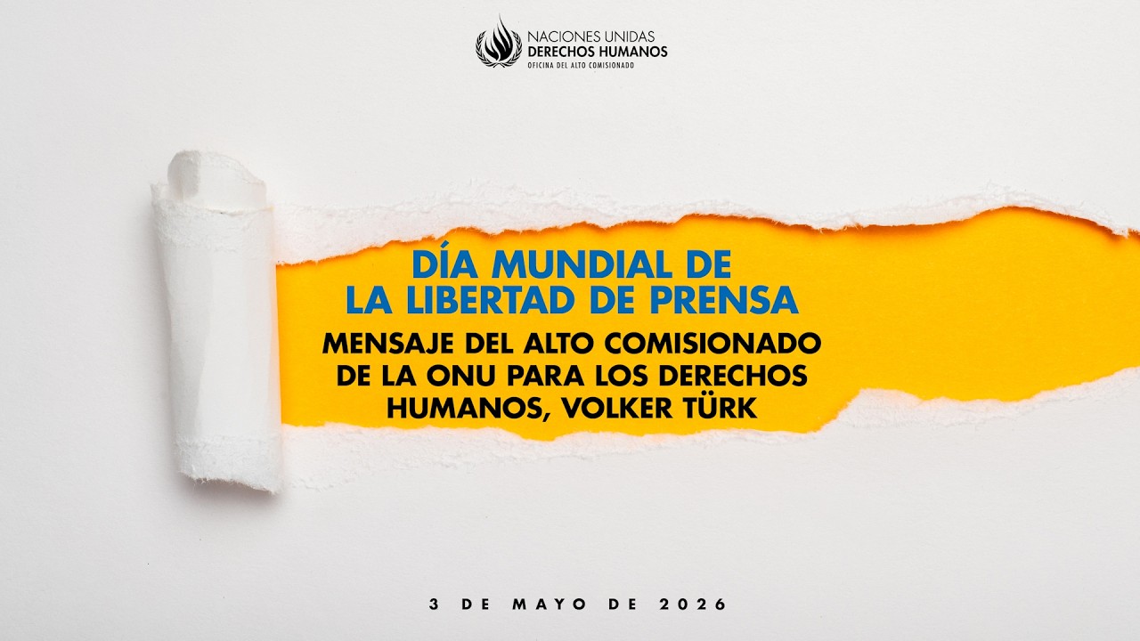 Volker Türk | Por la libertad de prensa | 3 de mayo de 2026