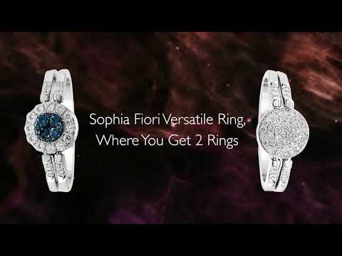 Enjoy Two Rings in One - Cognac Diamond Flip Ring