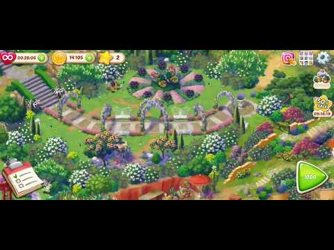Overview of Lily's Garden Dani Level 1000
