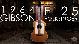 Video thumbnail for "Pick of the Day" - 1964 Gibson F-25 Folksinger by Emerald City Guitars