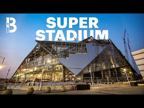Building the World's Most Advanced Sports Arena: Mercedes-Benz Stadium | Blueprint