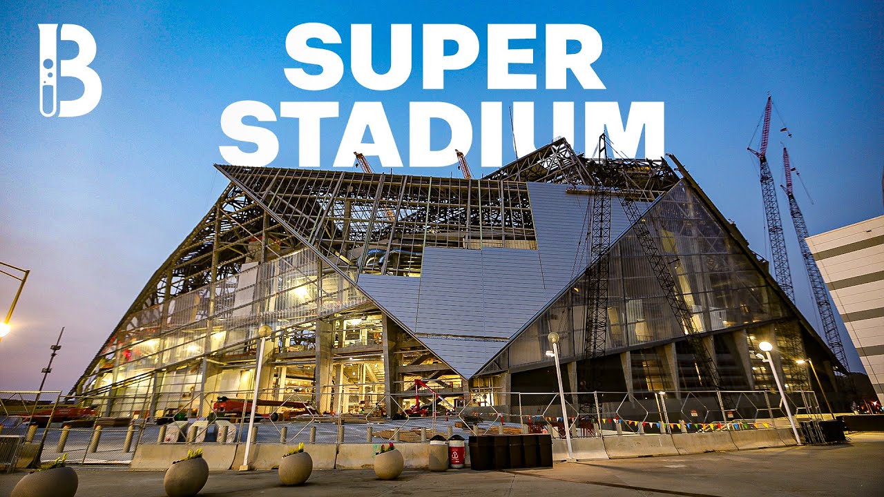 Building the World's Most Advanced Sports Arena: Mercedes-Benz Stadium | Blueprint