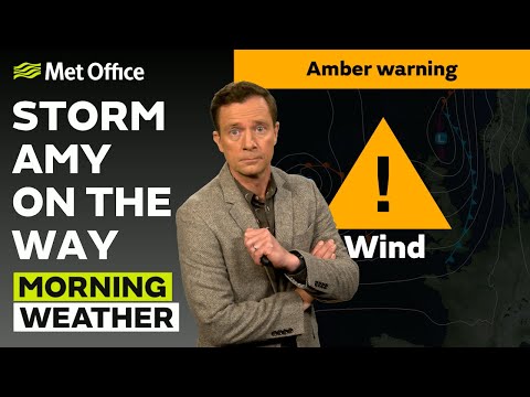 03/10/2025 - Storm Amy arrives- Morning Weather Forecast UK – Met Office Weather