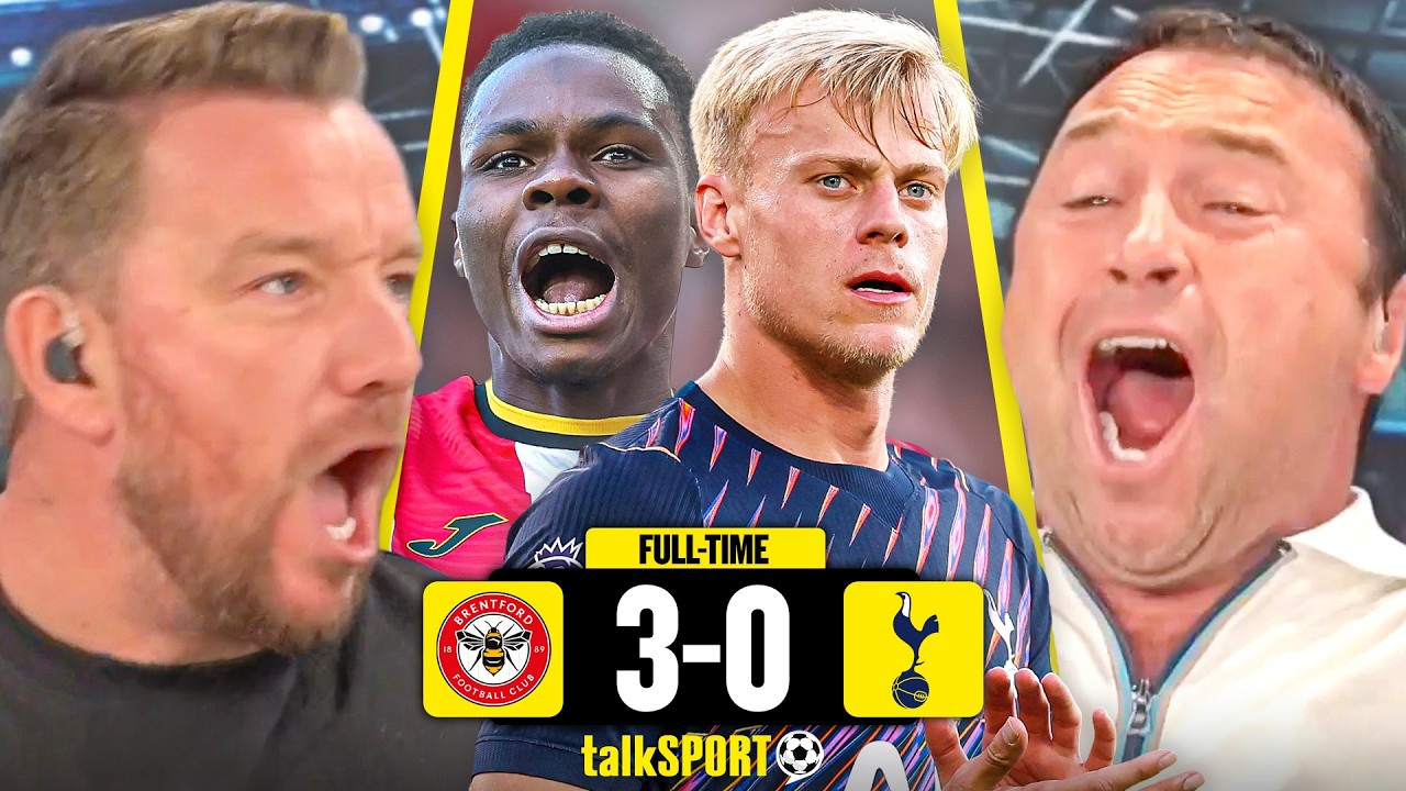"GET ME OFF-AIR!" Jamie O'Hara HEAD LOSS as Spurs are THRASHED by Brentford 3-0!