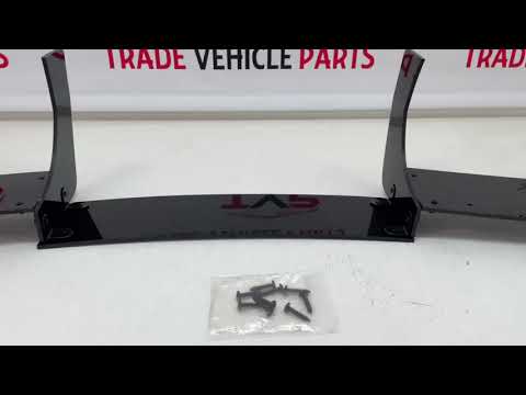Fits VW Golf MK5 R32 2004-2009 Rear Bumper Diffuser Gloss Black video