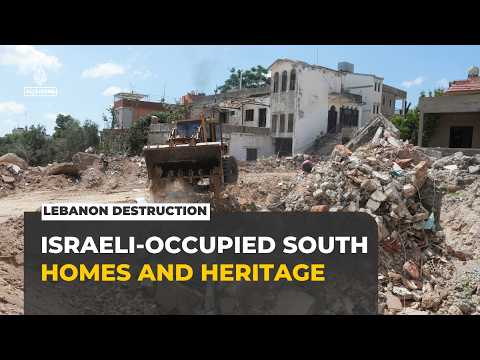 Destruction in Lebanon: Israeli military razes southern towns