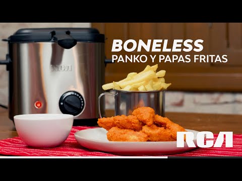 RCA | 🍗 CHICKEN TENDERS Y PAPAS FRITAS 🍗 con la Freidora RC-DF2