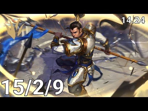 Xin Zhao Jungle vs Jarvan IV - EUW Master | Patch 14.24