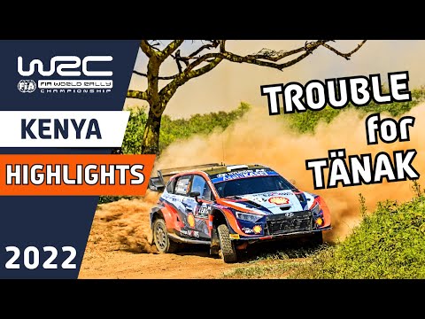 WRC Rally Highlights : Safari Rally Kenya 2022 - Saturday Morning Action