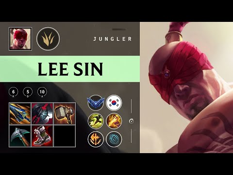 Lee Sin Jungle vs Shyvana - KR Diamond Patch 25.24