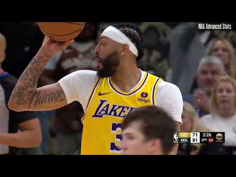 Anthony Davis 34 pts 23 reb 4 blk vs Milwaukee Bucks | 2024-03-26