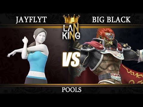 Smash Weekly #32 - Pools - JayFlyT (Wii Fit) vs Big Black (Ganon)