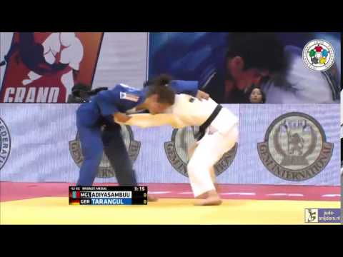 Judo 2014 Grand Prix Ulaanbaatar: Adiyasambuu (MGL) - Tarangul (GER) [-52kg] bronze