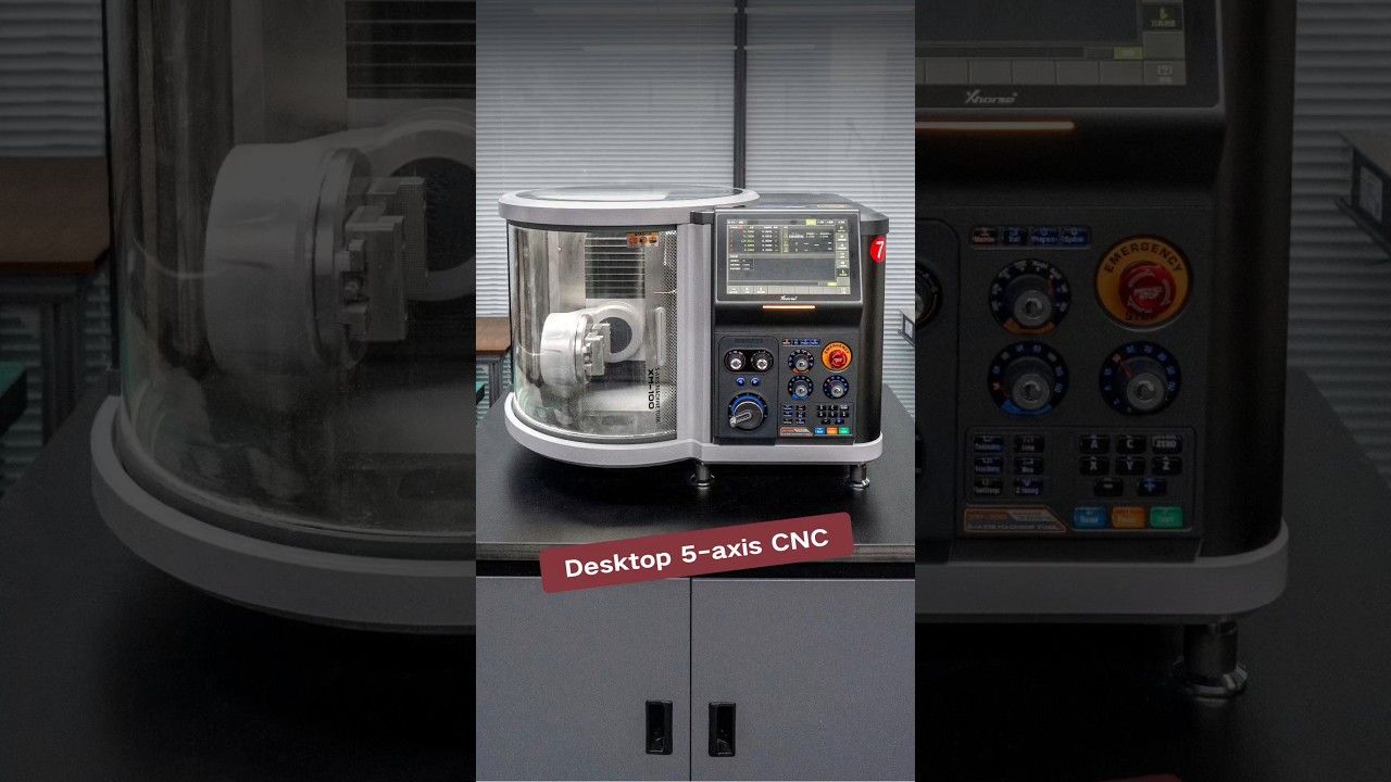 Introduce Xmachine | Desktop 5-axis CNC Machining Center#hobbycnc #minicnc #machining #cncmachine