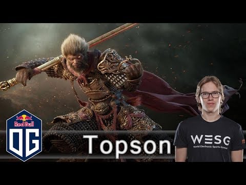 OG.Topson Monkey King Gameplay - Ranked Match - OG Dota 2.