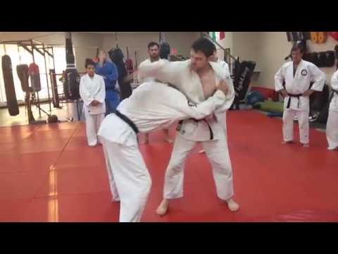 O SOTO MAKIKOMI Georgian Grip — judo technique demonstration