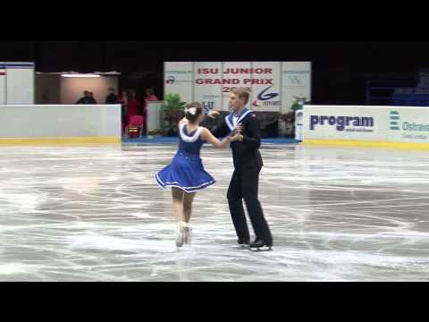 12 S. VADSKJAER GRAPEK / M. JONES (DEN) - ISU JGP Czech Skate 2013 Junior Ice Dance Short Dance