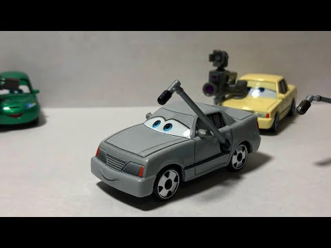 Disney Pixar Cars Derek Wheeliams (RSN  Reporter) | Disney Cars Maniac