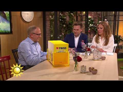 Hustomten Karl-Erik skrapar triss - Nyhetsmorgon (TV4)