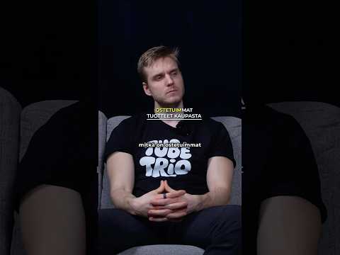 Ostetuimmat tuotteet kaupasta