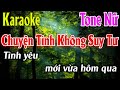 Chuyện Tình Không Suy Tư Karaoke Tone Nữ Bm Karaoke Lâm Organ Beat Mới