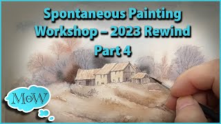 Part 4 Spontaneous Painting in Your Planned Work – Strathmore Workshop 2023