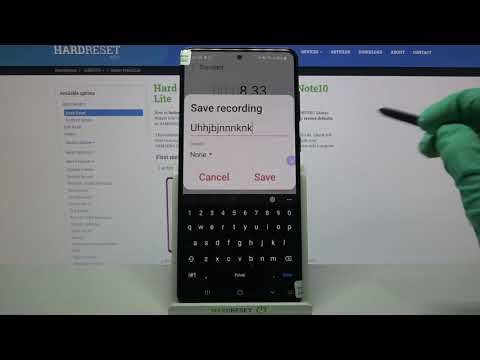 How to Enable Screen Recorder SAMSUNG Galaxy Note 10 Lite – Record Sounds