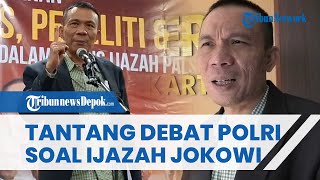 Rismon Tantang Polri! Diajak Debat Keaslian Ijazah Jokowi, Tak Terima Dituduh Sudah Manipulasi Data