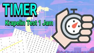 Download lagu Pauli Test Timer 1 Jam Interval 3Menit - 20 Garis #psikotes mp3