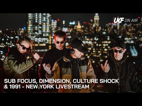 Sub Focus, Dimension, Culture Shock & 1991 | New York Livestream | WORSHIP x DNBNL x UKF On Air