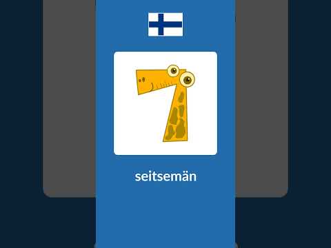 Finnish Numbers 1-10