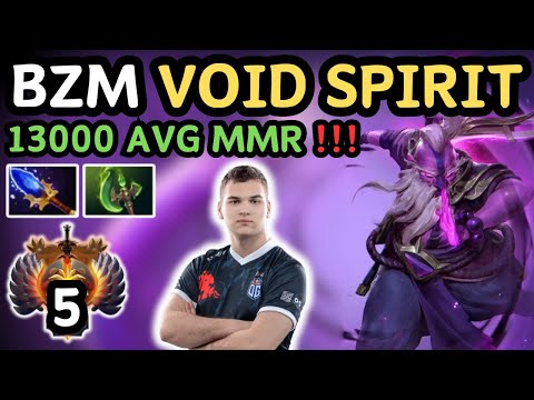 🔥 BZM VOID SPIRIT Midlane 7.37c 🔥 Master Tier RANK 5 BZM vs ATF - Dota 2