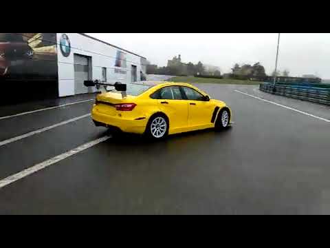 LADA Vesta TCR на тестах во Франции