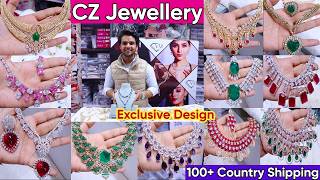 Exclusive Imported CZ (Cubic Zirconia) Jewellery Collection 2026 | New Luxury Celebrity Jewellery