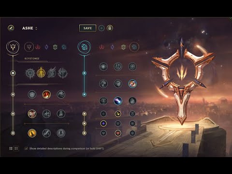 ASHE perseason 11 New Builds Full Gameplay  - League of Legends