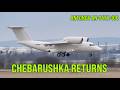 CHEBARUSHKA RETURNS ANTONOV AN 74 PIEŠŤANY AIRPORT