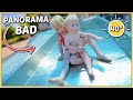 WATERSLiDES iN PANORAMABAD OP BLOEDHETTE ZOMERDAG ? | Bellinga Vlog #2528