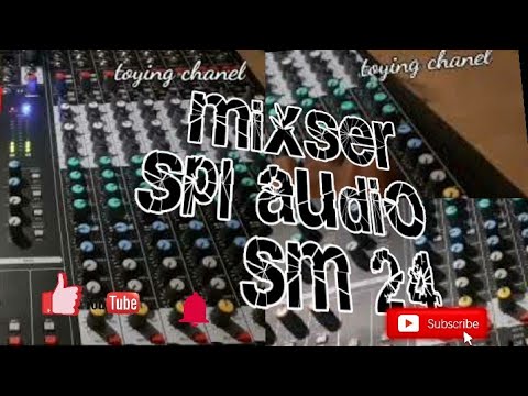 mixser audio || fungsi group || spl audio sm 24
