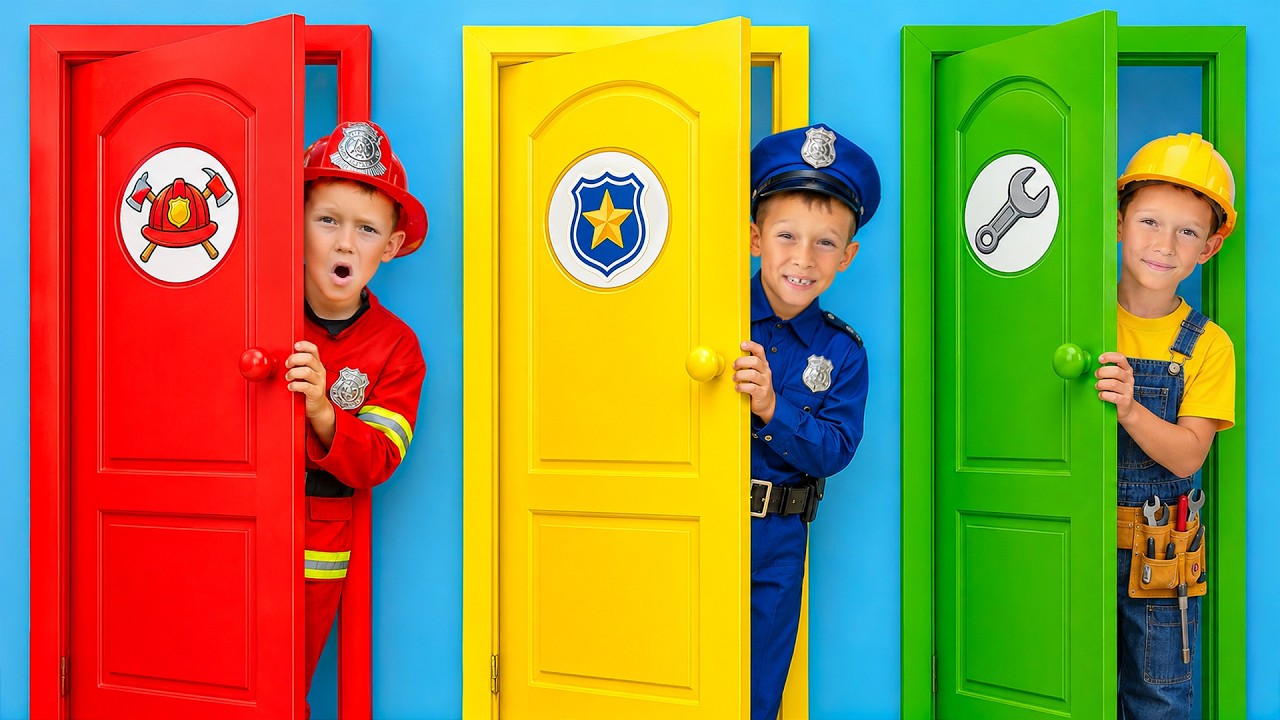 Sofia and Max catch a thief as police officers